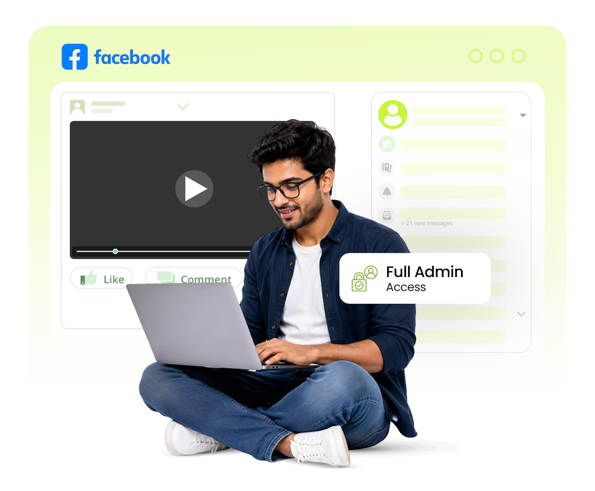 Buy Facebook watchtime RDP that streams 24/7 without you. | QloudRdp