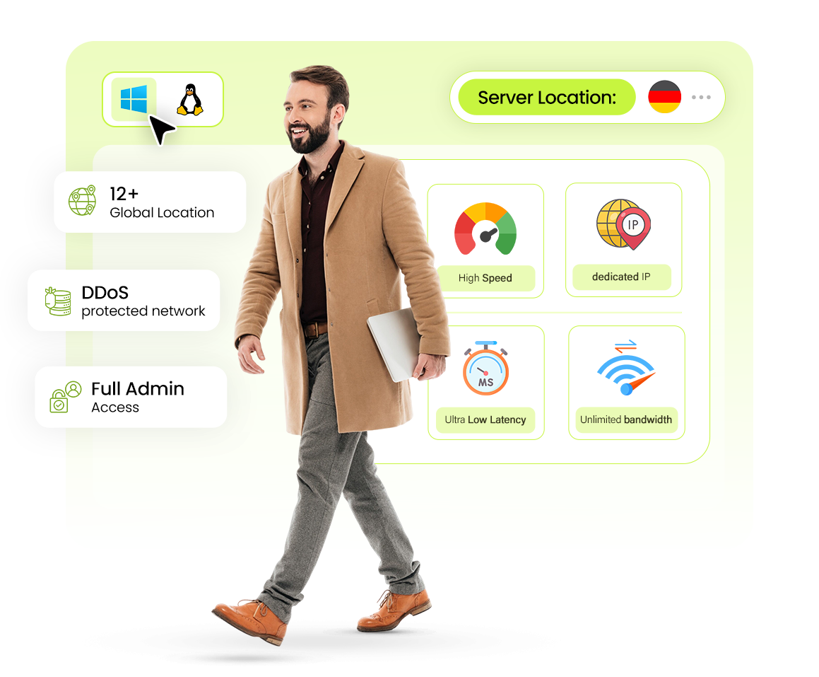 Buy Germany RDP With Full Admin Access | QloudRdp